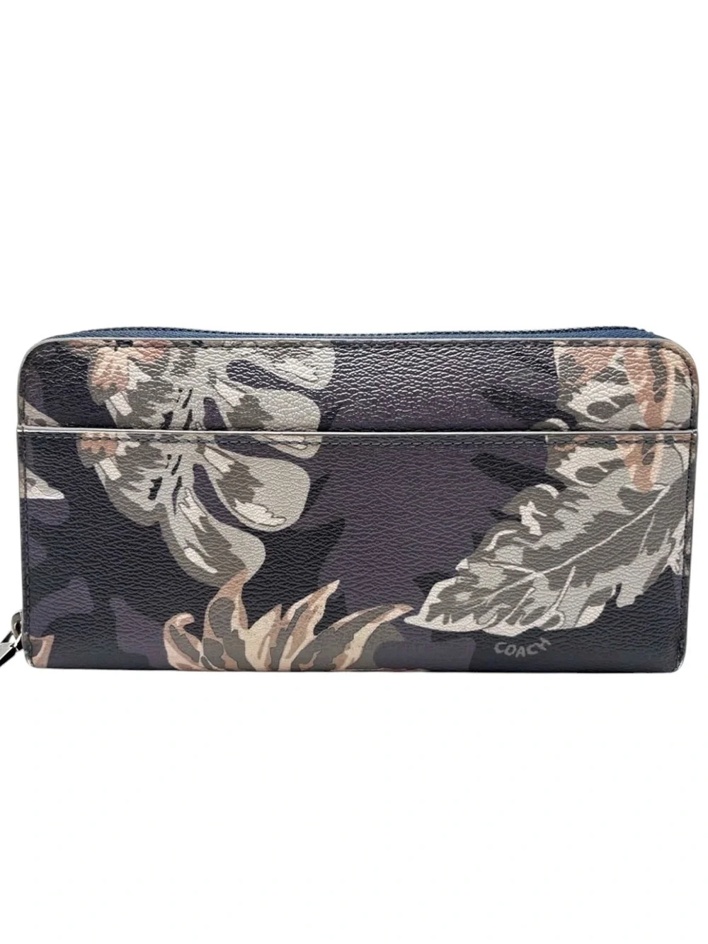Coach Hawaii Palm Long Zip Around Wallet
